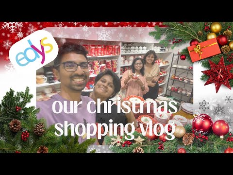 Christmas shopping at edys