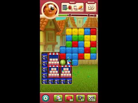 Toon Blast Level 2556 - NO BOOSTERS 🐻🐺🐱 | SKILLGAMING ✔️