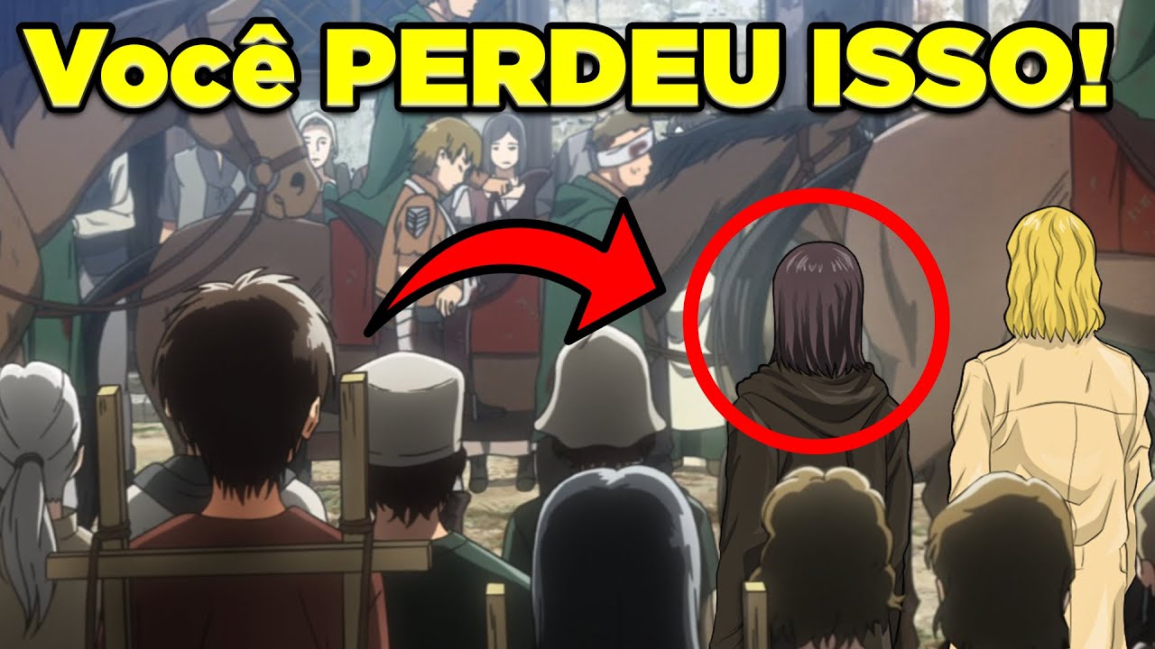 45 Coisas SECRETAS que você PERDEU em Attack on Titan