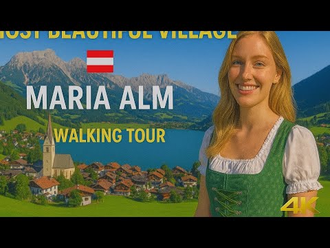Maria Alm: Austria’s Most Beautiful Village 🇦🇹 Walking Tour next to beautiful mountains #marveler