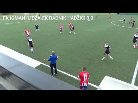 8.kolo Federalne lige za JUNIORE - FK IGMAN ILIDŽA🆚FK RADNIK HADŽIĆI 3:0