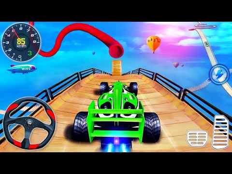 Formula Car Racing Stunts Simulator 2021 - Impossible Car Mega Ramp 3D - Android GamePlay #2