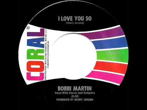 1965 Bobbi Martin - I Love You So (mono 45)