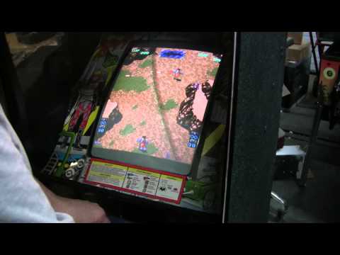 #154 Data East HEAVY BARREL Arcade Video Game with Rotary Joysticks! TNT Amusements