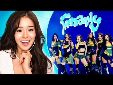 Pokimane Reacts To KATSEYE - GNARLY Live Gramy Performance