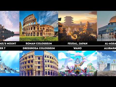 Real-Life Places That Inspired One Piece Locations