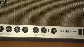 Video thumbnail for Sunn Sentura II - Load test on an 8 Ohm power-soak by Prem Menon