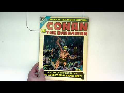 The Review 49 - Marvel Treasury Edition 4 Conan the Barbarian by Roy Thomas & Barry Windsor-Smith