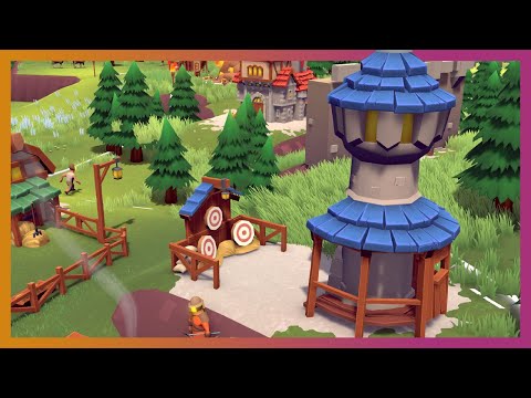 Fantasy City Builder/Tower Defense?! | Becastled
