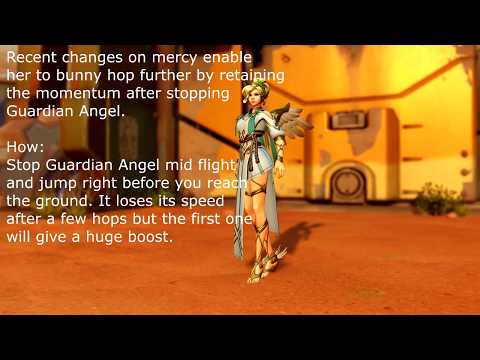 Overwatch Mercy's New Bunny Hop - Tutorial