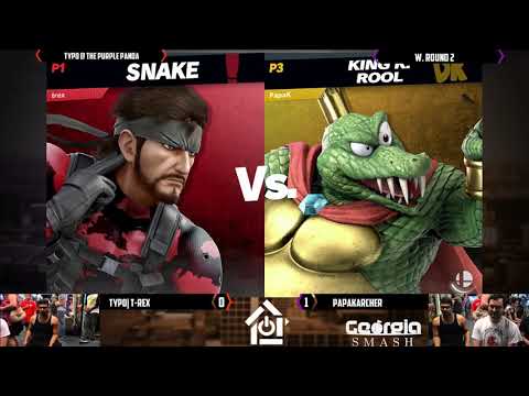 Typo Friday 5/31/19 - Typo| T-Rex(Snake) VS PapaKarcher(K. Rool)- W. Round 2