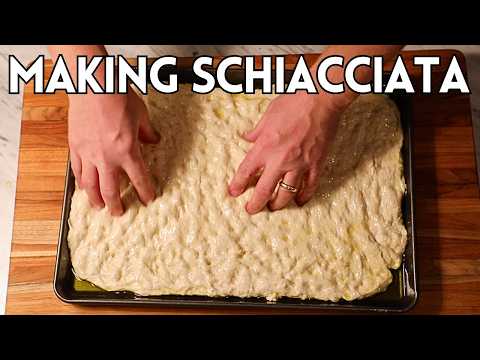 Schiacciata is Tuscan Focaccia - Here's How to Make It
