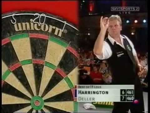 Rod Harrington v Keith Deller - The Grudge Match- 2002 World Matchplay Darts Part 5/6