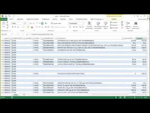 Como abrir mas de una Factura Xml en Excel
