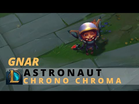Astronaut Gnar Chrono Chroma - League Of Legends