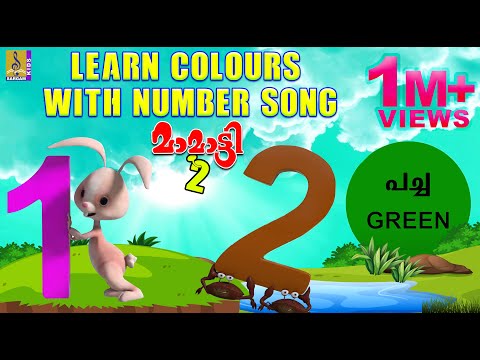 Learn Colours With Number Song | Add +1 Counting Song | Kids Cartoon Songs