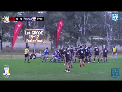 2018 John I Dent Cup - Premier 1 Round 11 Highlights - Gungahlin Eagles v Canberra Royals
