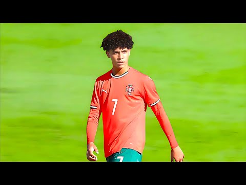 Cristiano Ronaldo Junior Portugal U16 Full Debut  vs Wales. 1 Goal [1/11/2025]