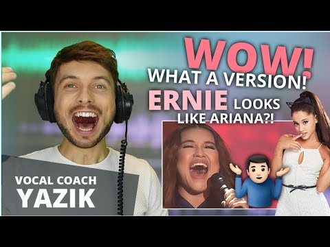 Vocal Coach YAZIK reacts to Ernie Zakri - Ku Bersuara  #AJL34