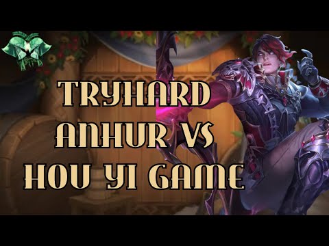 insanely tryhard hou yi vs anhur game - Ranked Duel - Smite