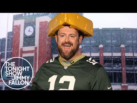 Jimmy Interviews the Guy Who Wouldn't Stop Wooing at Seahawks-Packers Game