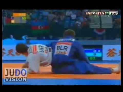 JUDO 2009 World Championships: Yauhen Biadulin (BLR) - Artem Bloshenko (UKR)