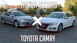 Comparativo: Honda Accord x Toyota Camry