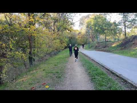 Larissa city: Walking tour along the Pinios river GREECE (Nov 2020)