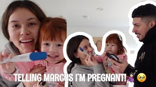 TELLING MARCUS I'M PREGNANT!!
