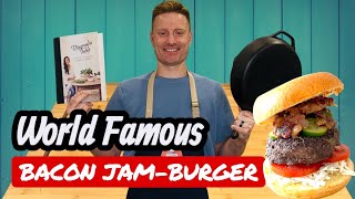FAMILY Favorite | Bacon Jam Burger | Magnolia Table Cookbook | Cooking Products Series | Ep: 002