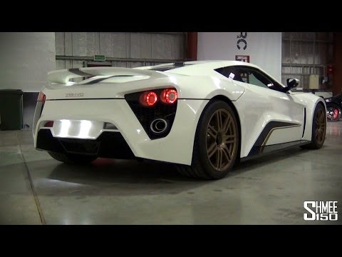 Zenvo ST1 Startup and Revs - Supercharged and Turbocharged V8