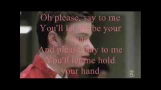 I Wanna Hold Your Hand Glee Lyrics