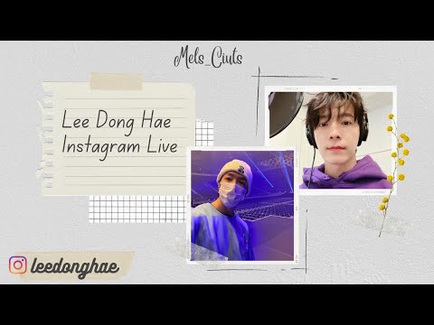 [2022.05.16] DONGHAE Insta Live