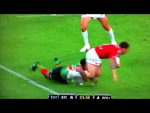 Chris Sandow smashes Dragons player