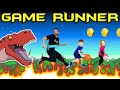 GAME RUNNER! (Video Game Workout For Kids)