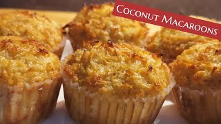 Coconut And Marzipan Macaroons