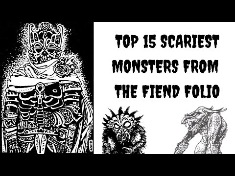 🎃 Top 15 Monsters From The 1e DND Fiend Folio 🎃