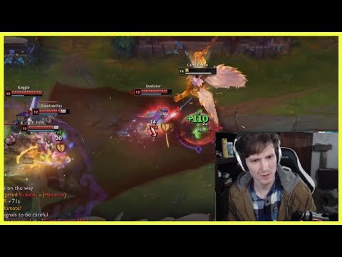 Hashinshin Got Caught 1v4! What His Aatrox Gonna Do? - Best of LoL Streams #575