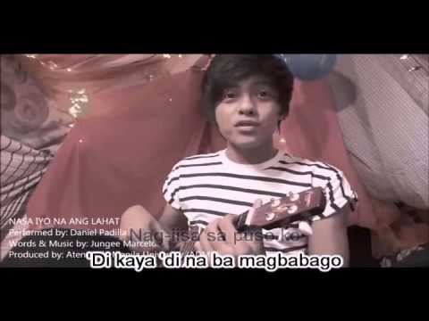 Daniel Padilla - Nasa Iyo Na Ang Lahat (Karaoke)