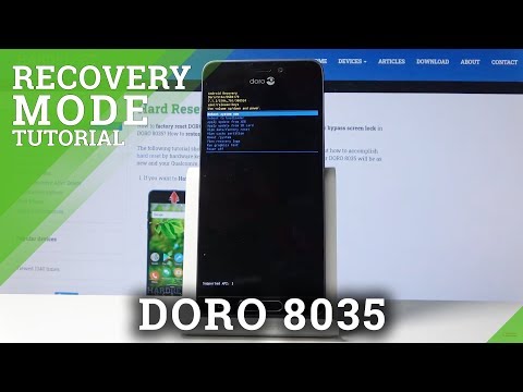 How to activate Recovery Mode in Doro 8035 – Troubleshooting Module