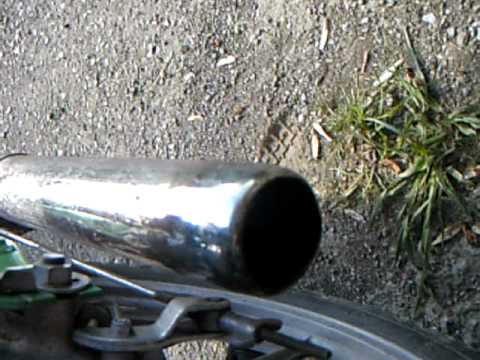 Meine Zündapp zb 22 ohne Schaldämpfer :)