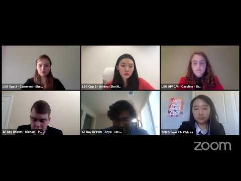 WSD Semifinals - San Fran Bay Brown vs. Lone Star Green - Room 395