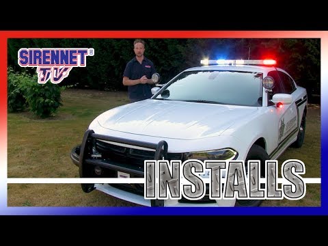 2019 Dodge Charger with a Havis K9 Transportation System
