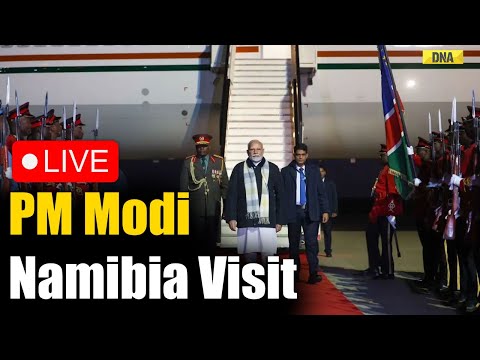 PM Modi Namibia Visit Live: PM Modi Receives A Vibrant Welcome In Windhoek, Namibia | Live Updates
