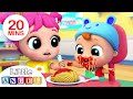 Yum Yum Baby Loves Spaghetti Little Angel Kids Songs Nursery Rhymes