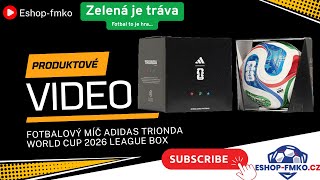 Fotbalový míč Adidas Trionda World Cup 2026 League Box velikost 4 vícebarevný