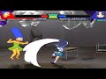 NICK54222 MUGEN Marge Simpson VS Ryoko Asakura Kyon The Brigader
