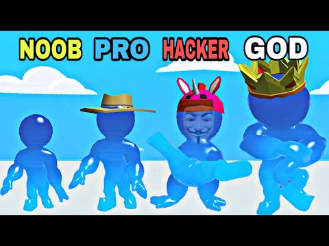 NOOB vs PRO vs HACKER vs GOD in Blob N Giant!
