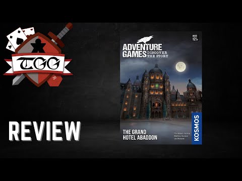 Adventure Games The Grand Hotel Abaddon Board Game Review