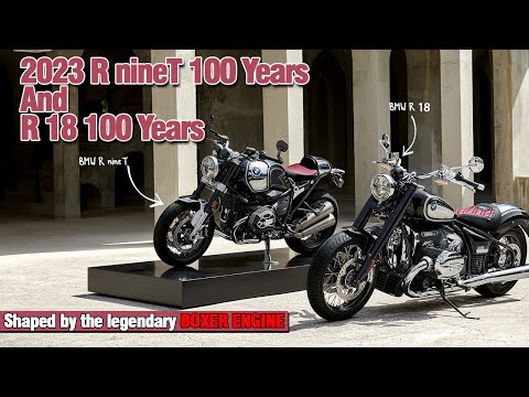 BMW Motorrad Presents The 2023 R nineT 100 Years and R 18 100 Years to Mark The Anniversary